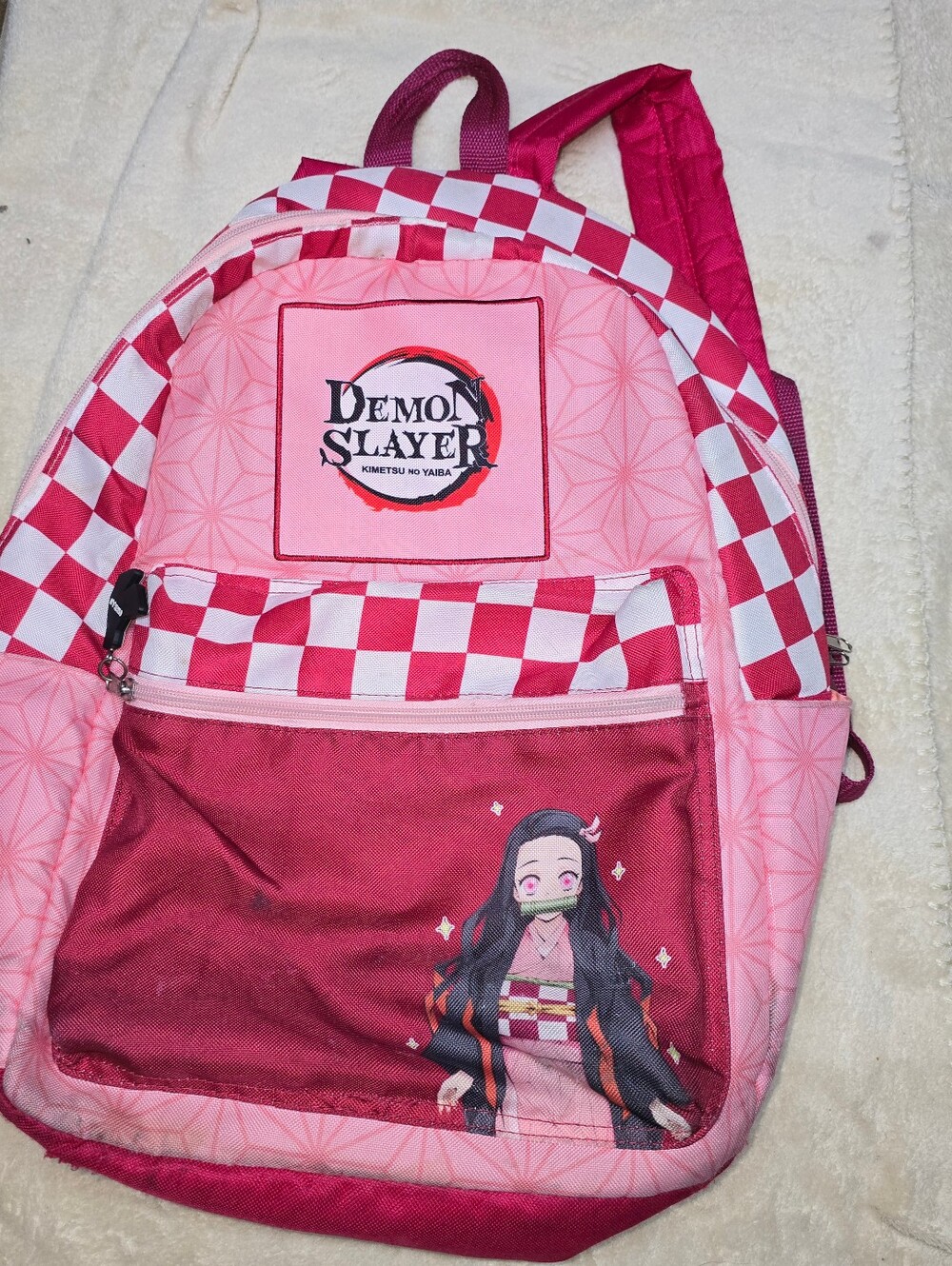 Demon Slayer Kimetsu No Yaiba Nezuko Backpack Anime Tech Sleeve 2024